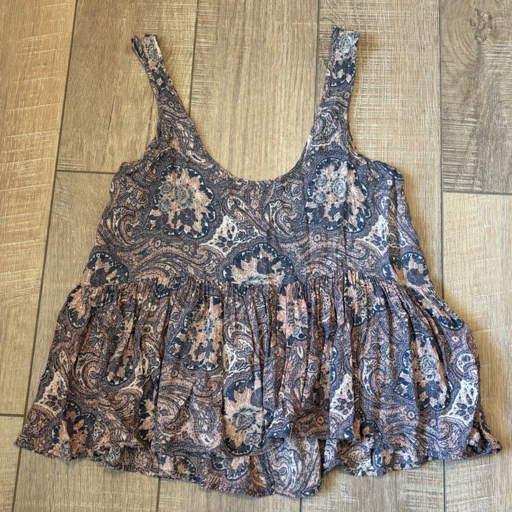 ANTHROPOLOGY (ecoté) - Chic Babydoll Tank